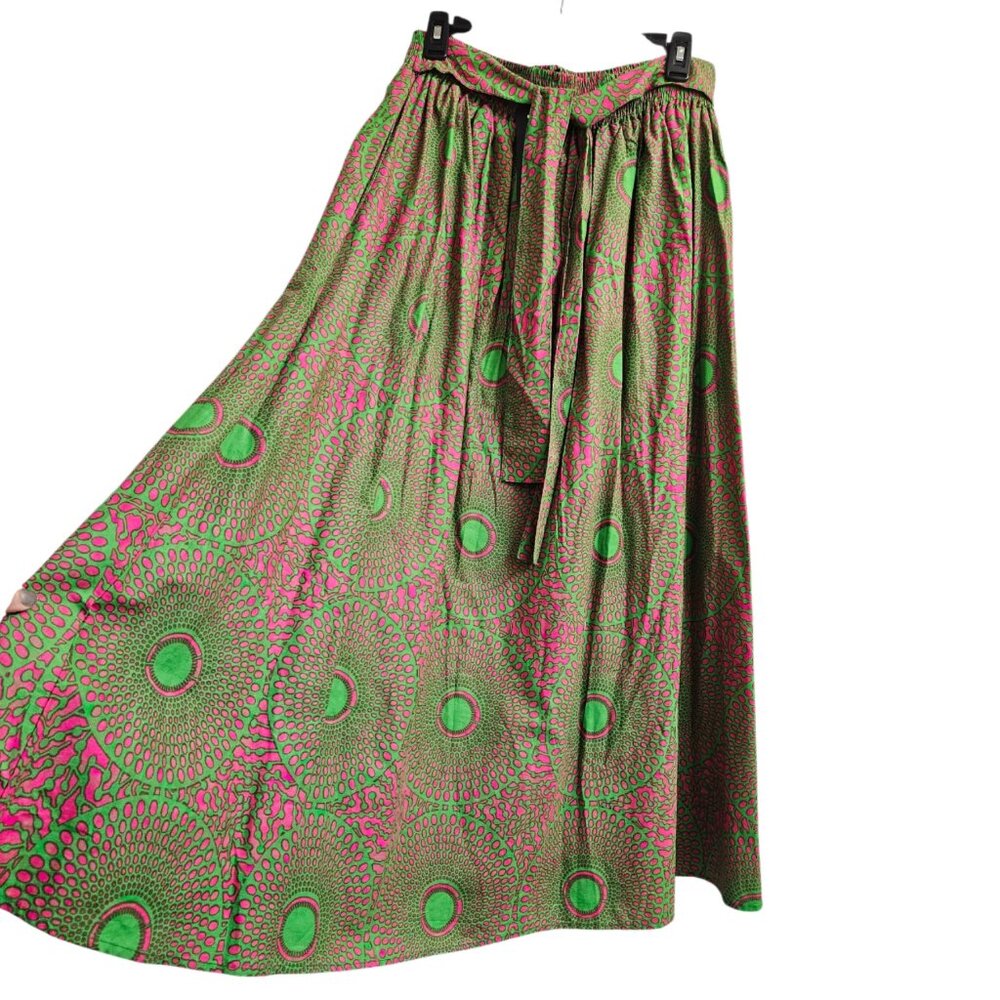 Colorful Patterned Skirt-One Size Fits Most